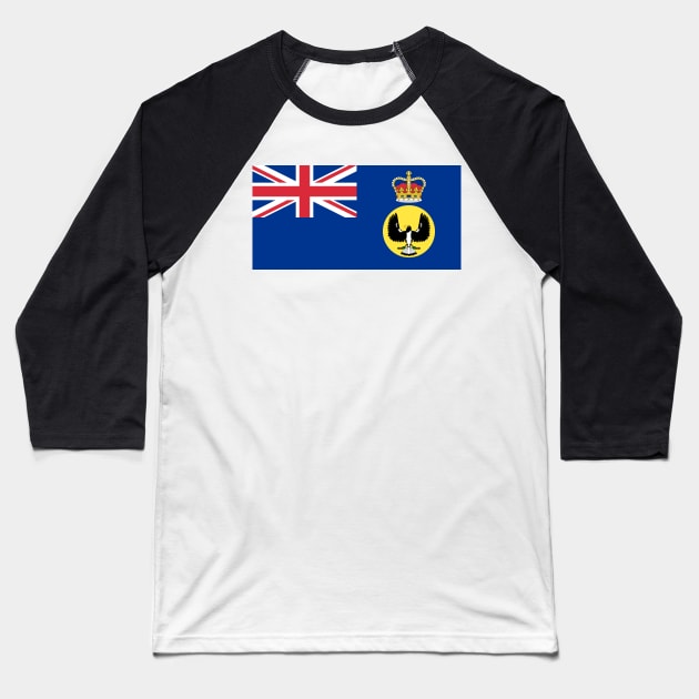 Governor of South Australia Baseball T-Shirt by Wickedcartoons